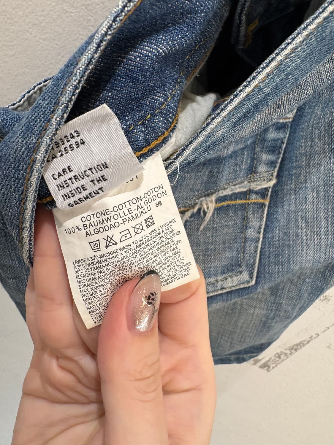 DIESEL Reckfly Special Denim Mini Skirt  상품이미지10