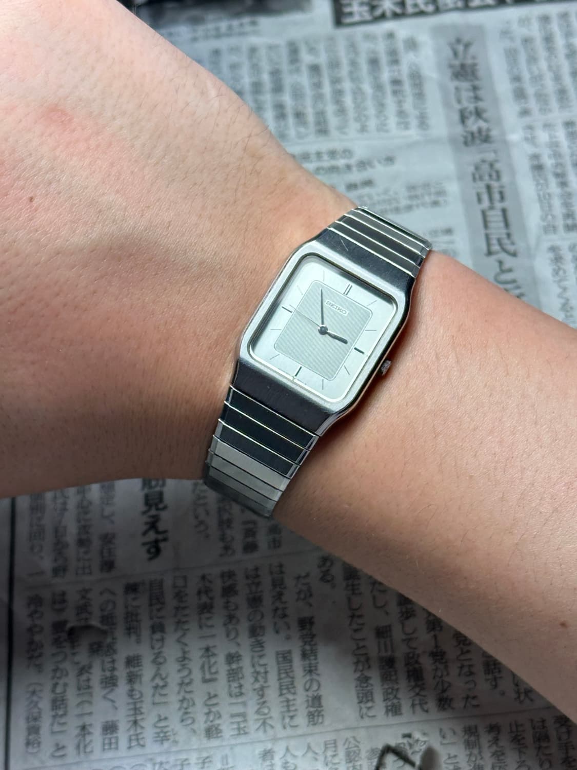 SEIKO quartz tank 상품이미지5