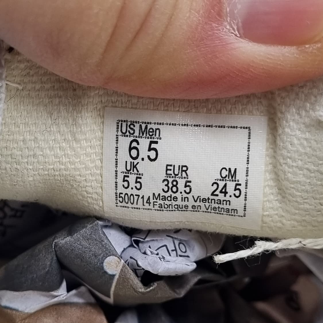 반스 체커보드 슬립온245 상품이미지6