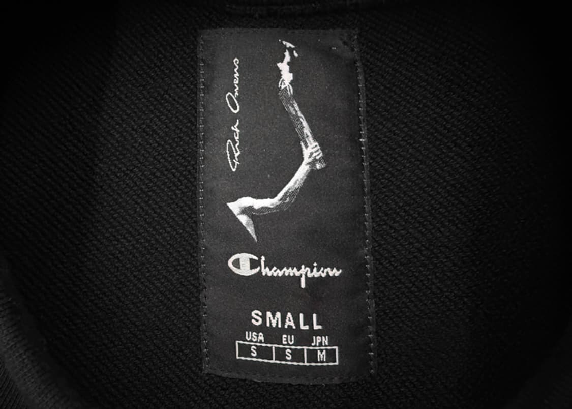 릭오웬스 챔피온 펜타그램 로고 맨투맨 상품이미지6