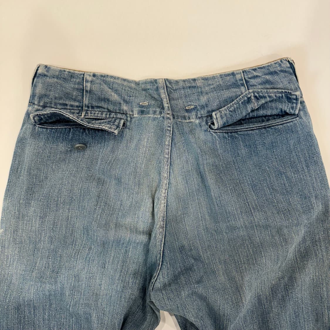 캐피탈 사이드 지퍼 데님 팬츠 상품이미지8