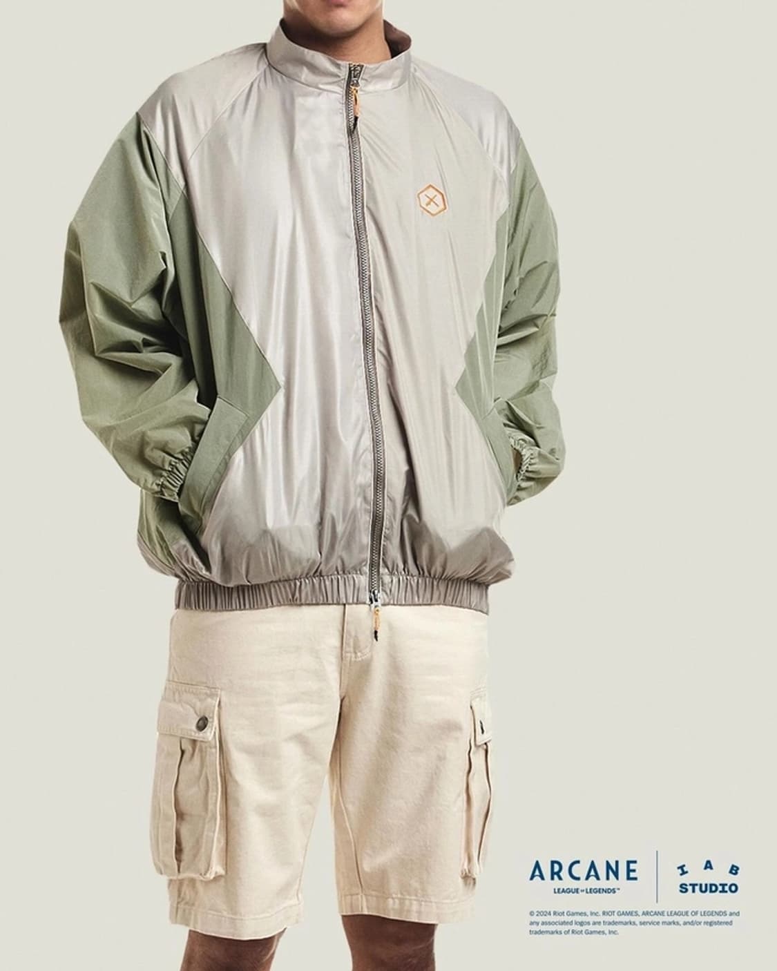 아이앱 스튜디오 x 아케인 에코 트랙탑 더스트오렌지 상품이미지1