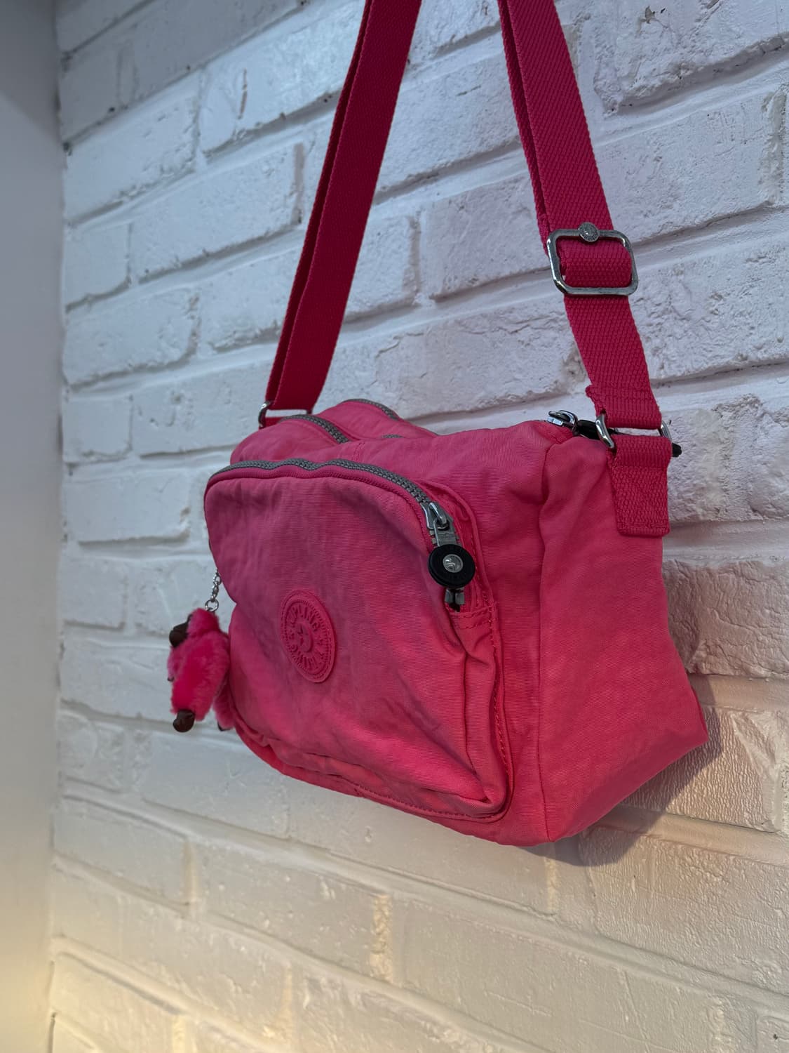 키플링 핑크 크로스백 상품이미지4