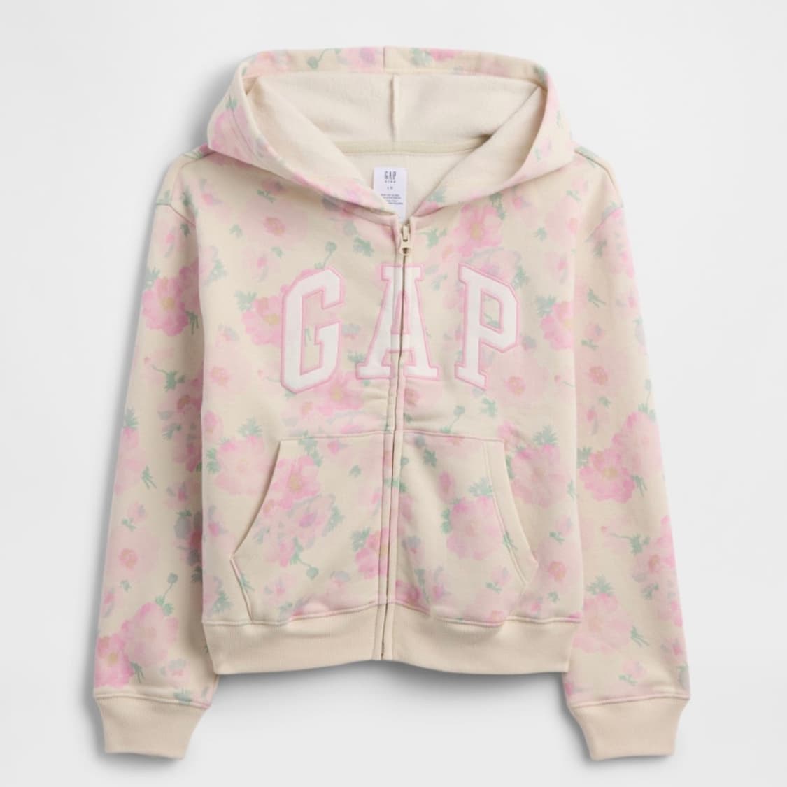 GAP 갭 핑크 플라워 후드집업 상품이미지1