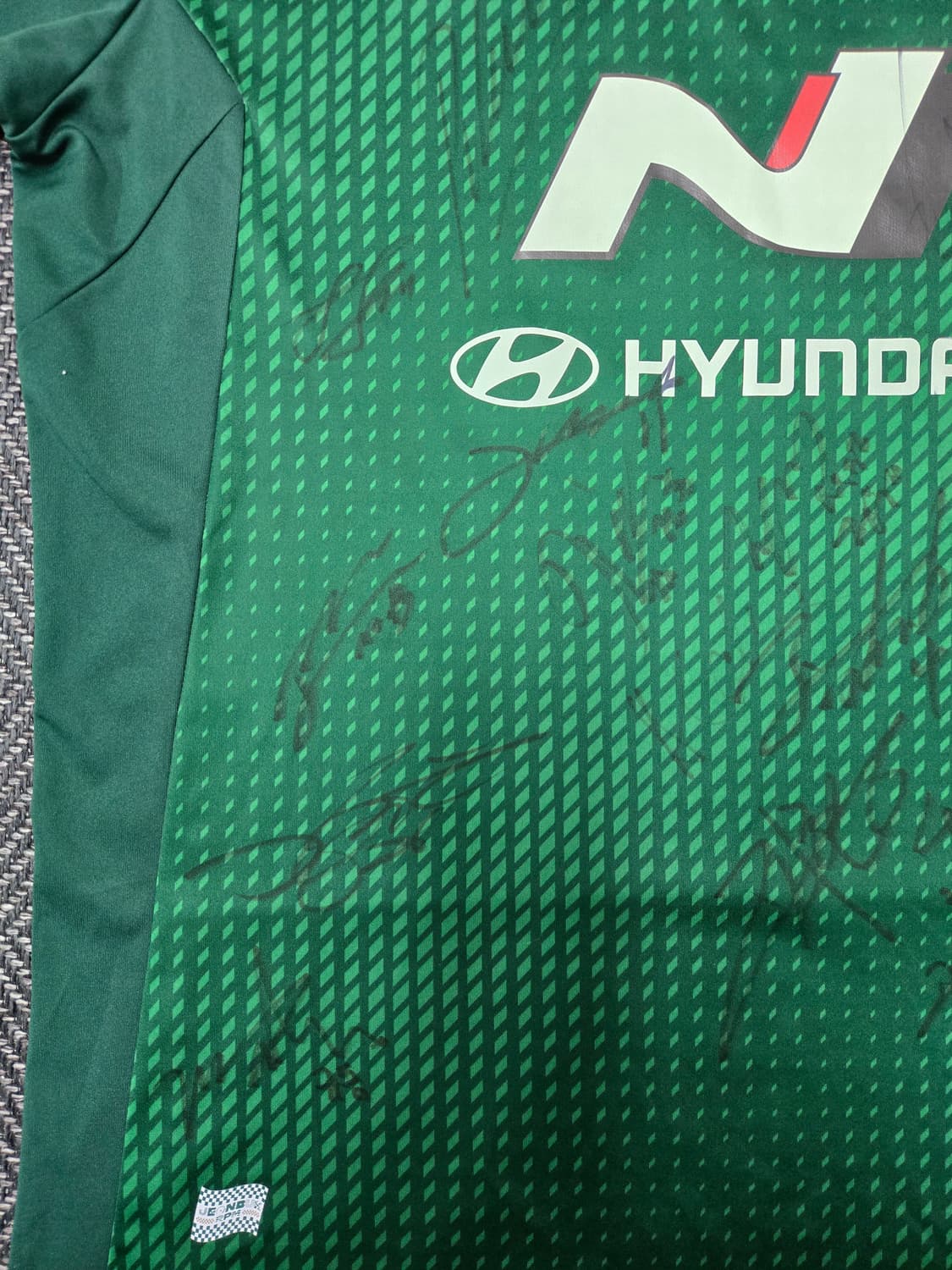 전북현대 2023 조규성 마킹 유니폼 선수들 싸인 상품이미지4