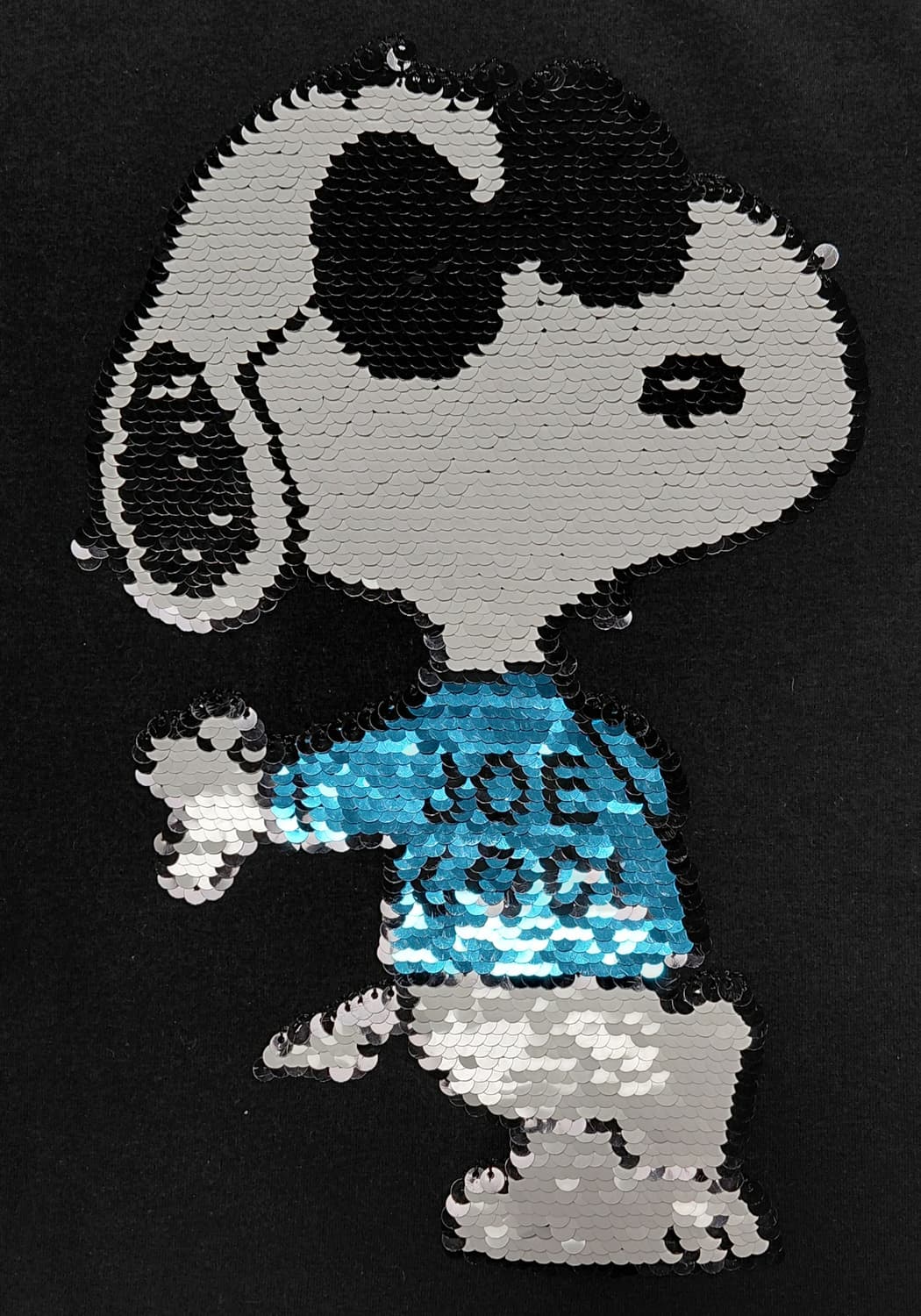 [정품/S] 피너츠 스누피 리버서블 시퀸 티셔츠 상품이미지5