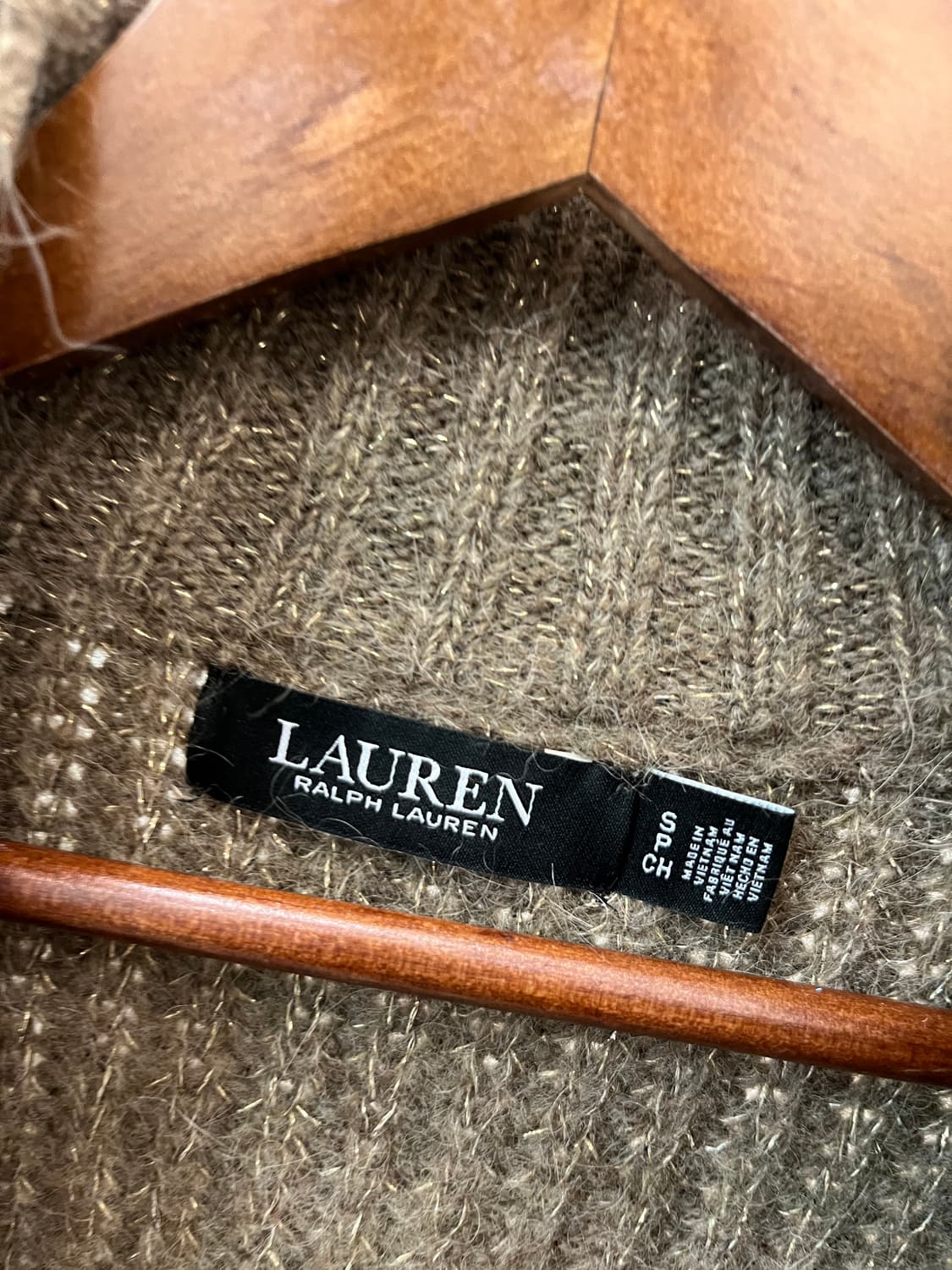 여) 랄프로렌 신형 알파카 가디건  상품이미지7