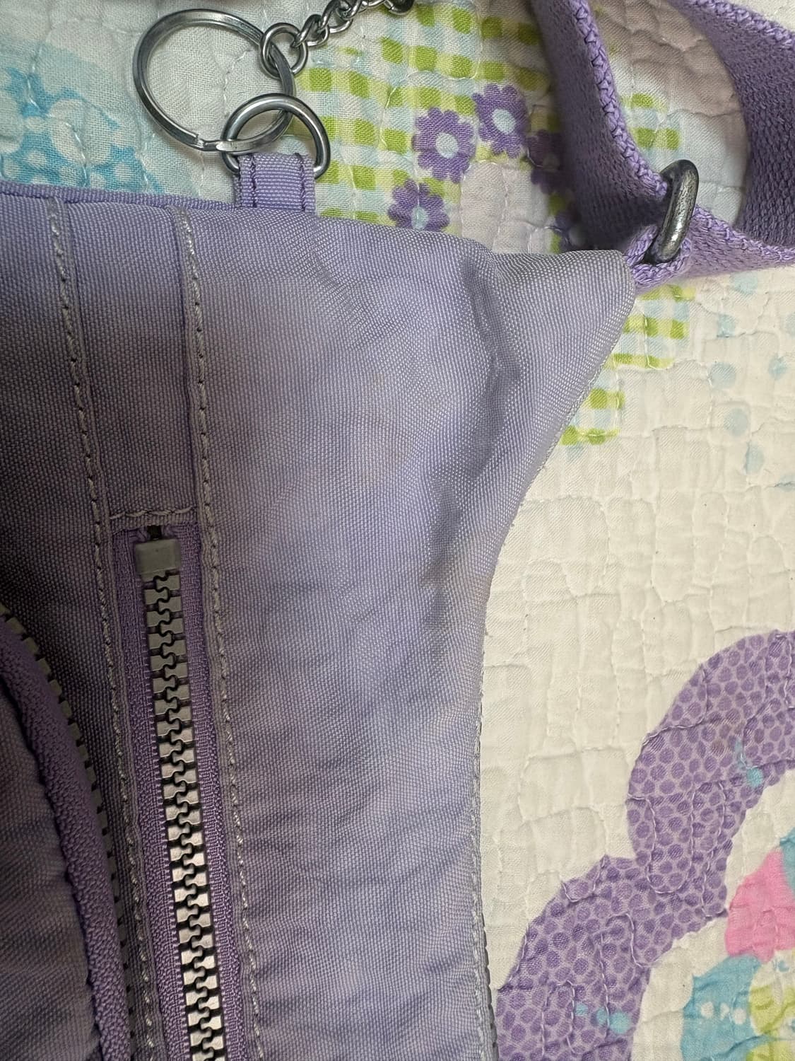 Y2K키플링 숄더백 연보라 상품이미지4