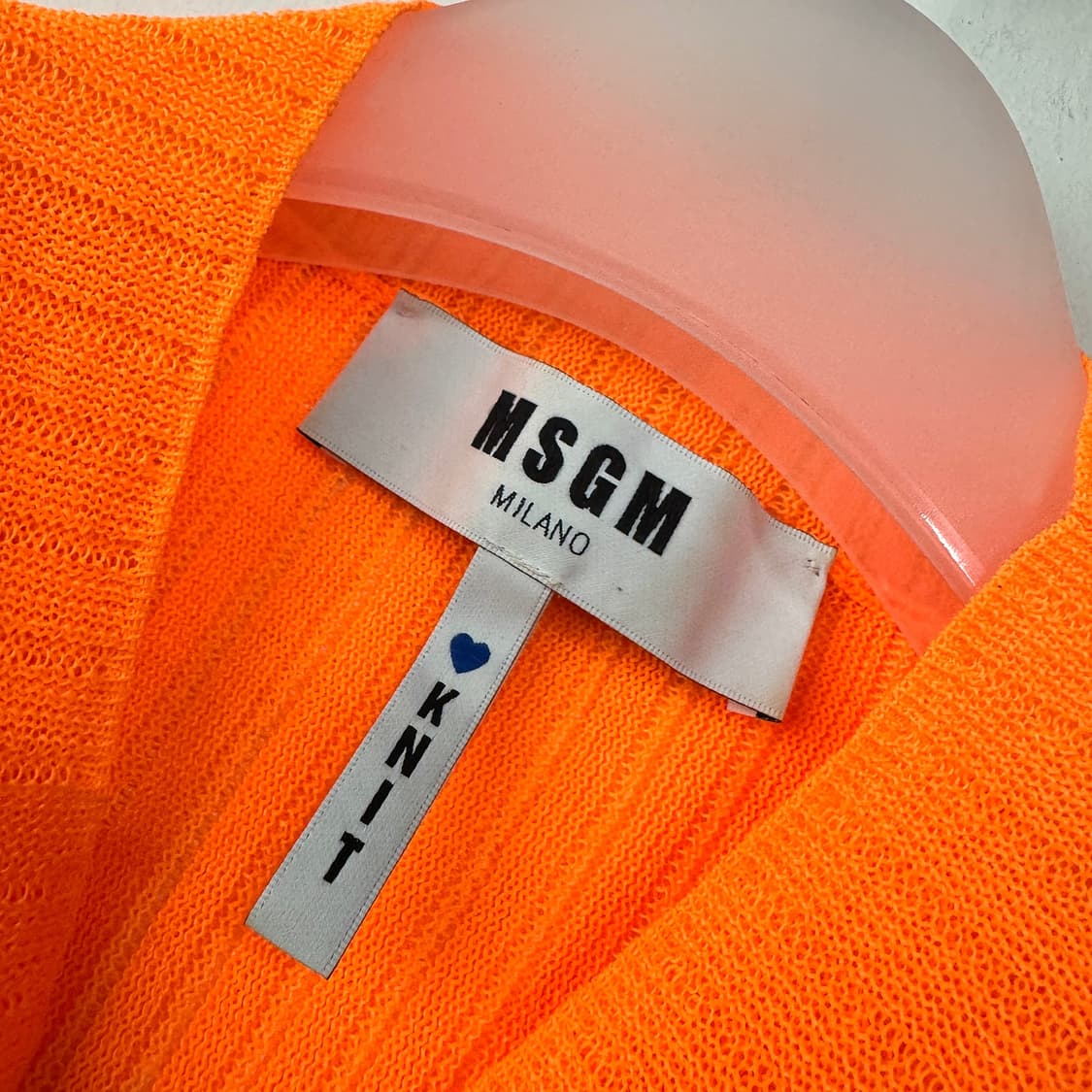 MSGM 골지 니트 탑 상품이미지3