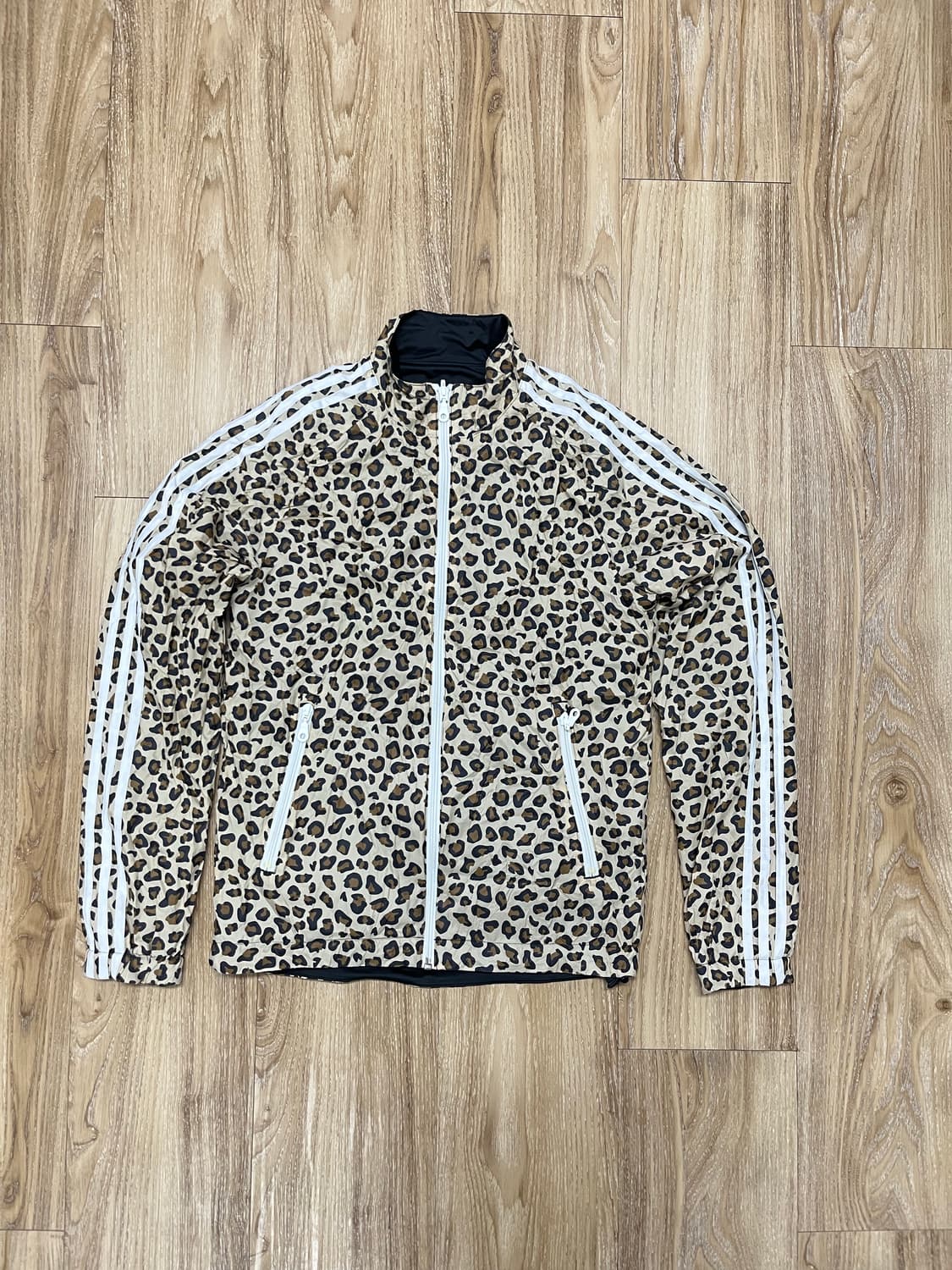 아디다스 리버시블 레오파드 져지/ 바람막이  상품이미지1