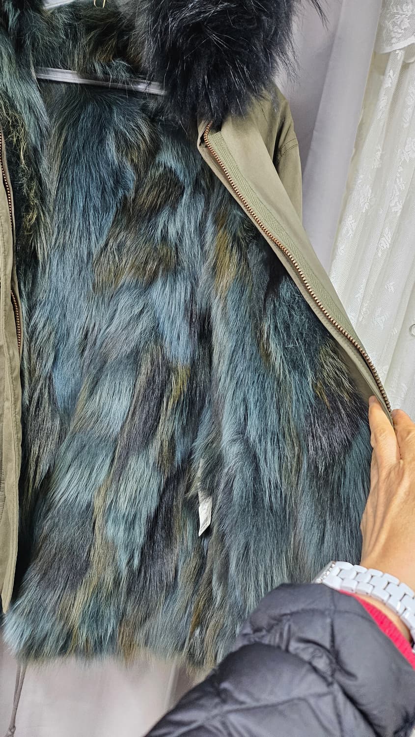 Dewl  폭스 야상점퍼 상품이미지4