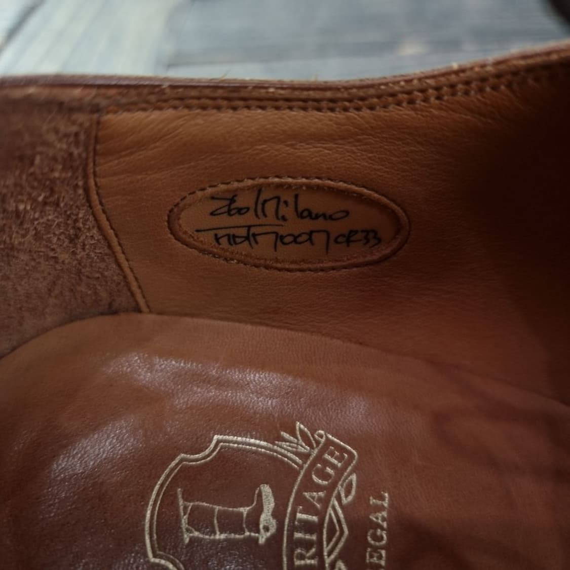 [REGAL] 금강제화 리갈 U팁 더비 슈즈 브라운 M18401 상품이미지9