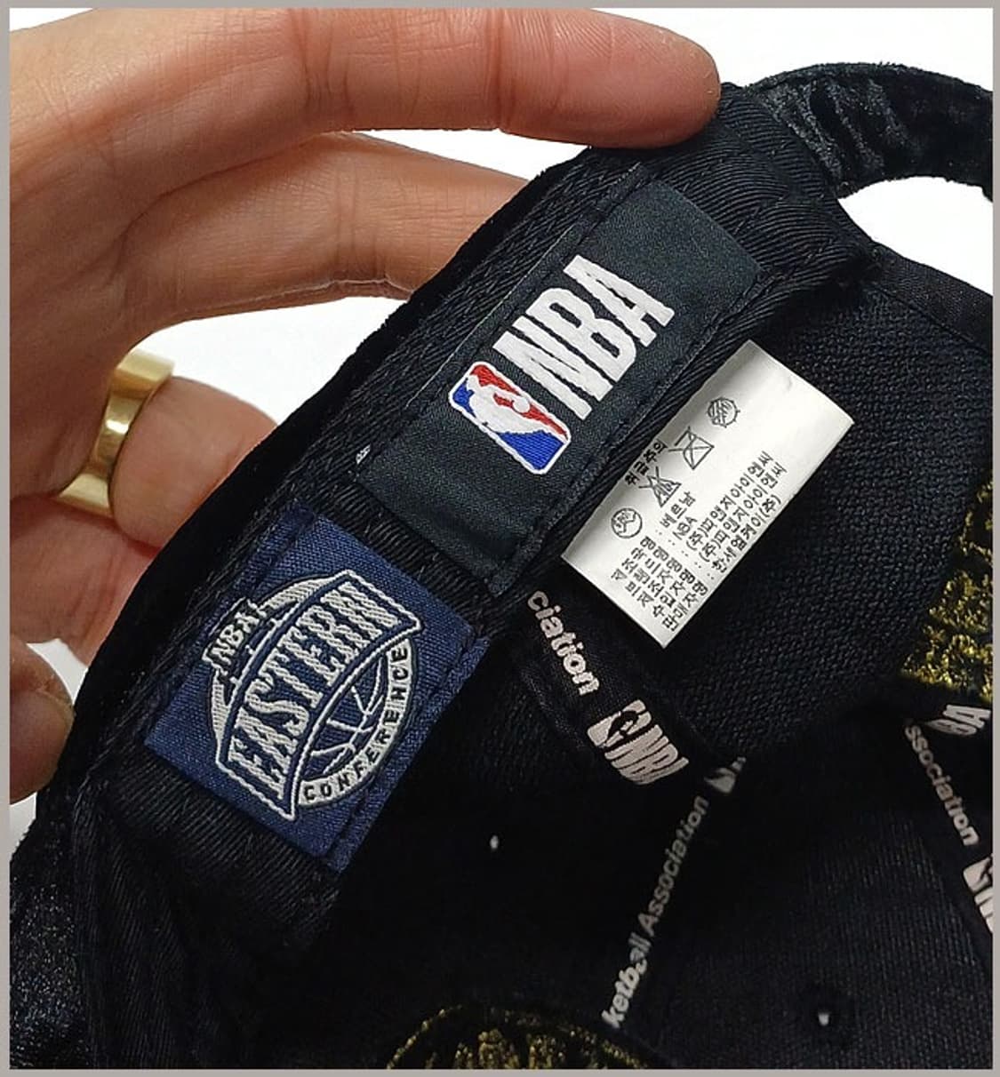 NBA 정품 시카고불스 벨벳 아동 모자 K-76 상품이미지6