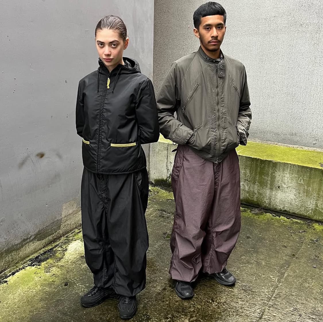 [초레어 희귀템] 194 local 밀리터리 오버팬츠 블랙 상품이미지1