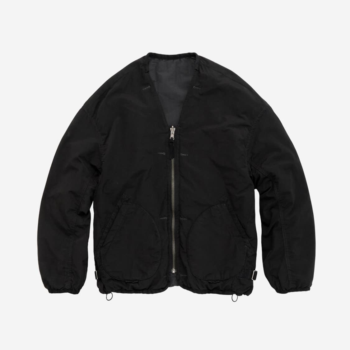 [2] 폴리테루 라이너 자켓 블랙 차콜 상품이미지1