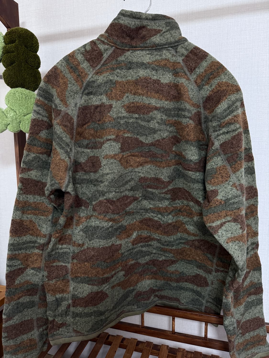 파타고니아 베터스웨터 카모 집업 후리스S 상품이미지2