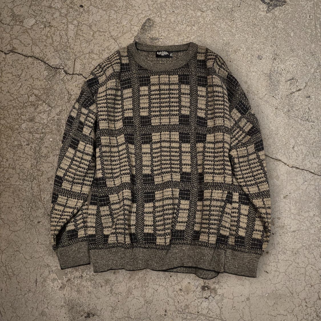 80s Nicole St Gilles 크루넥 스웨터 Made  Italy 상품이미지1