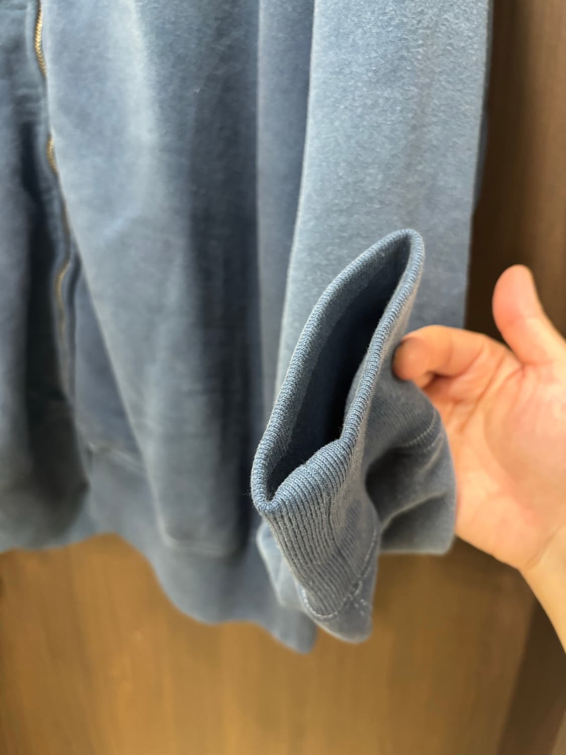 [2] 마티앤선즈 빈티지 스웻 집업 네이비 상품이미지5