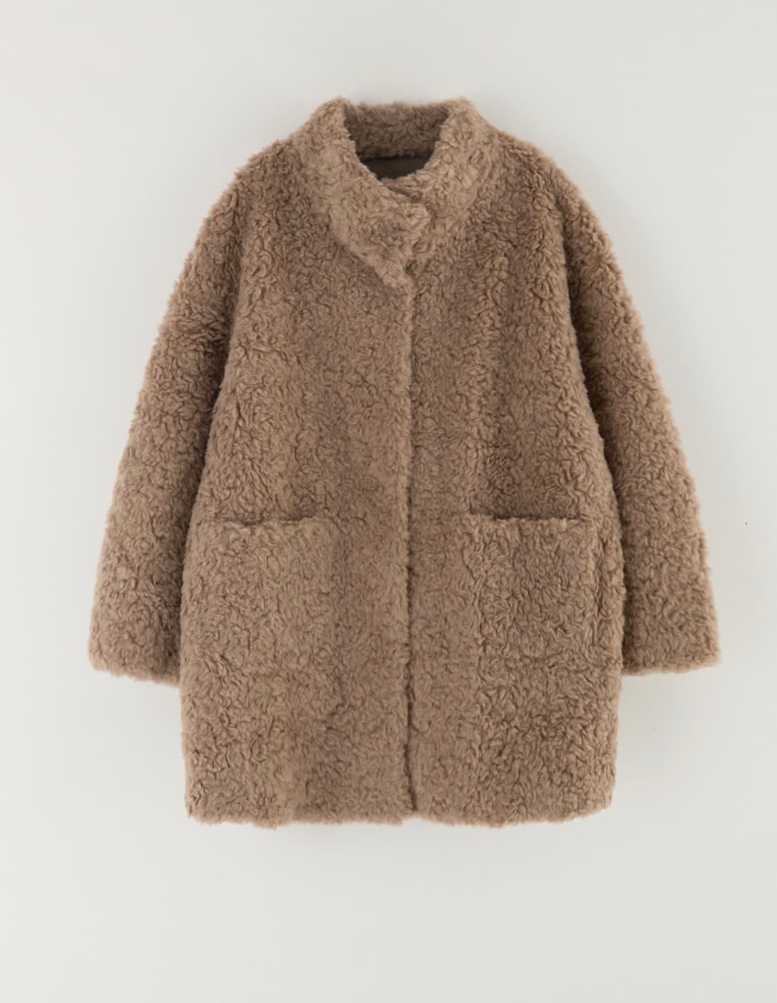 더라운스트 양모 코트 상품이미지3