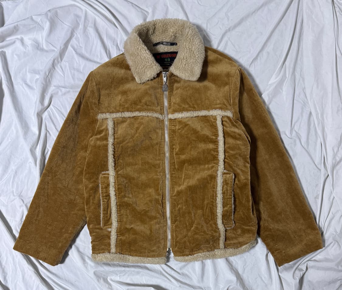 맥그리거 코듀로이 시어링 자켓 퍼 상품이미지1