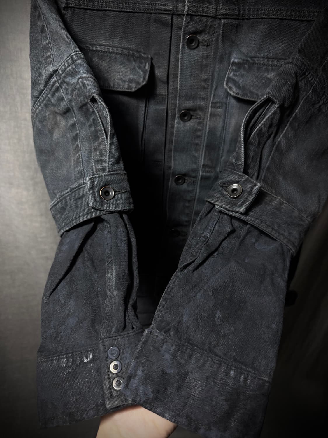 SIVA 2012 Waxed Layered Denim Jacket   상품이미지6