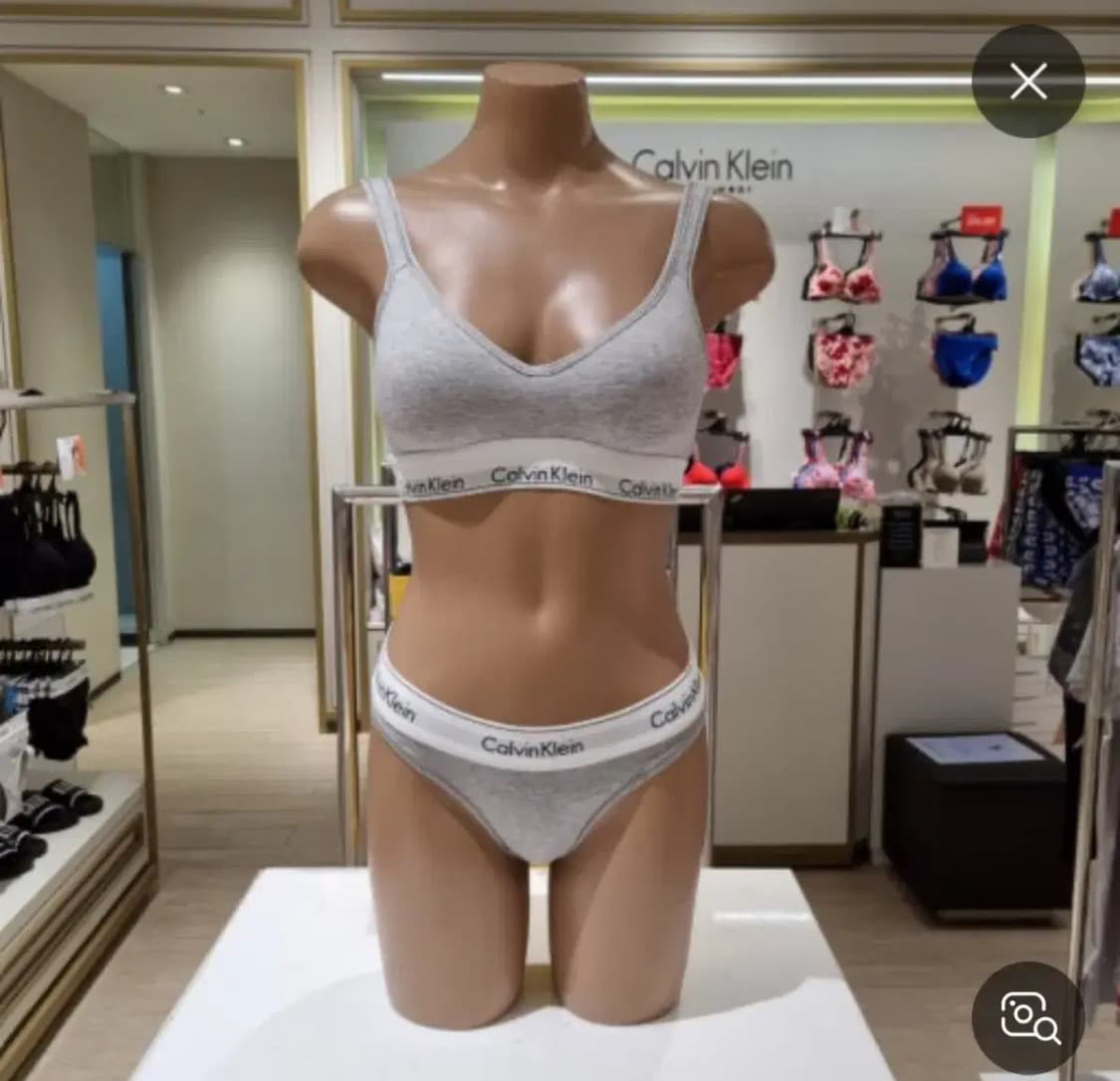 캘빈클라인 언더웨어 리프트 스쿱 브라렛 팬티 속옷세트 상품이미지2