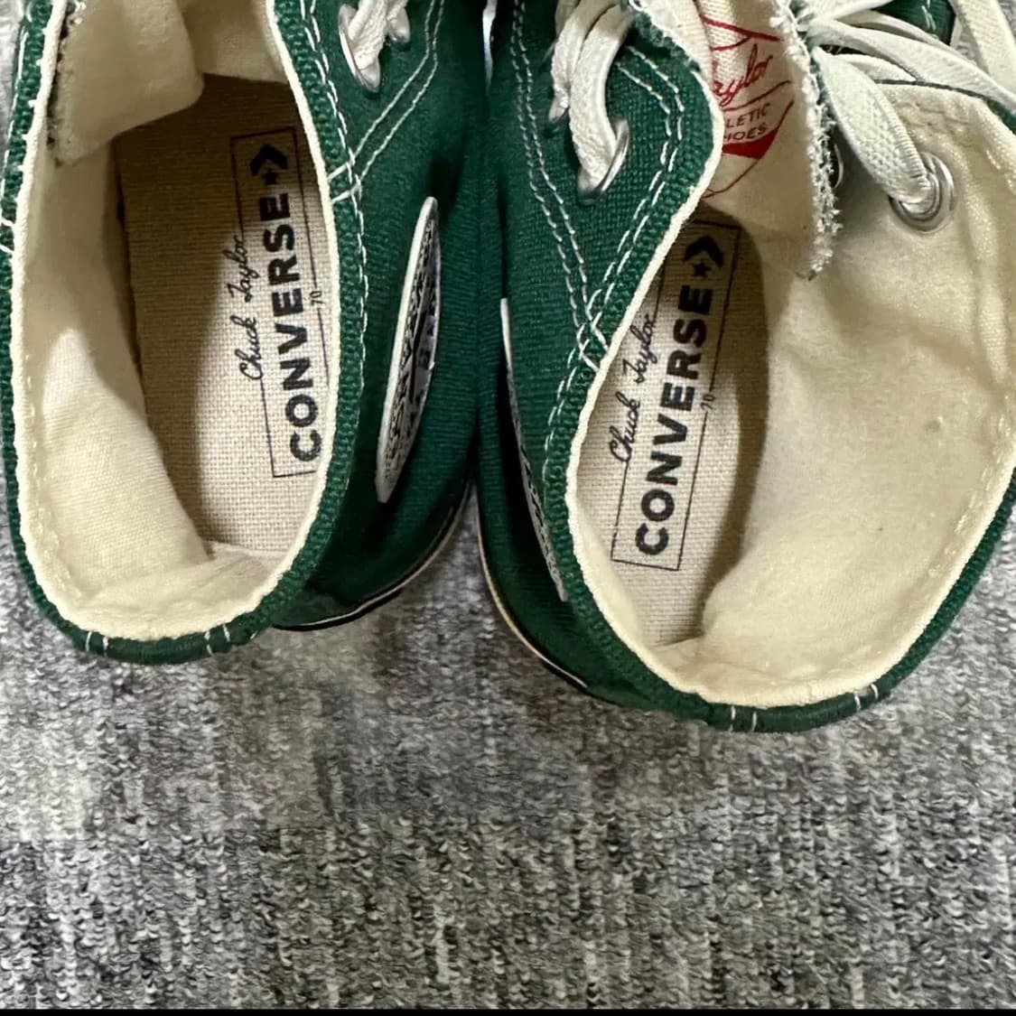 컨버스 하이 척테일러 235사이즈 그린 상품이미지2