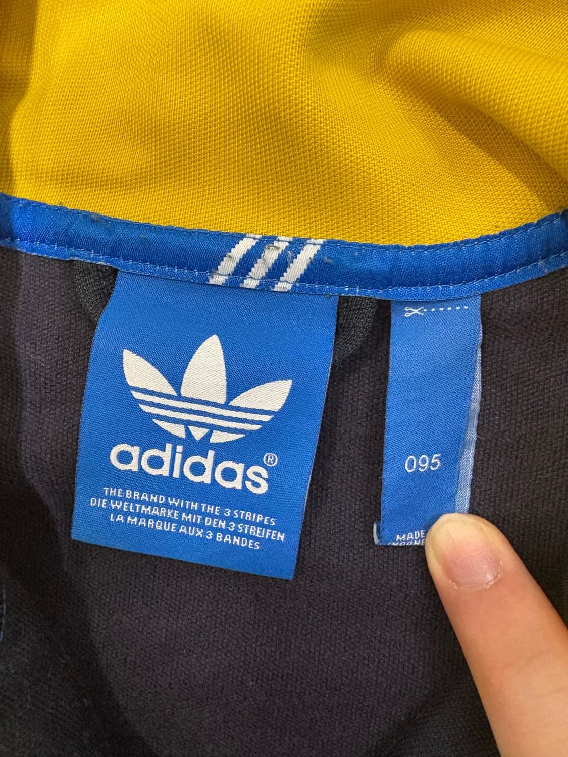 아디다스 유로파 져지 옐로우 상품이미지3