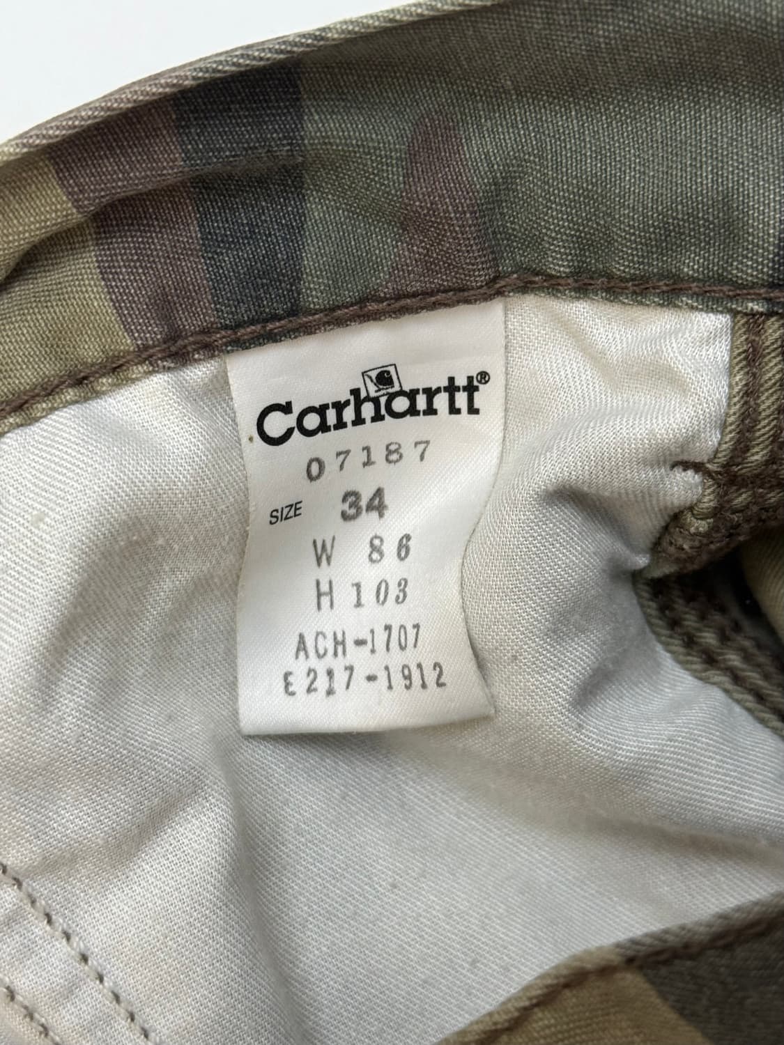 Carhartt 칼하트 카모패턴 카고 하프 팬츠 상품이미지6