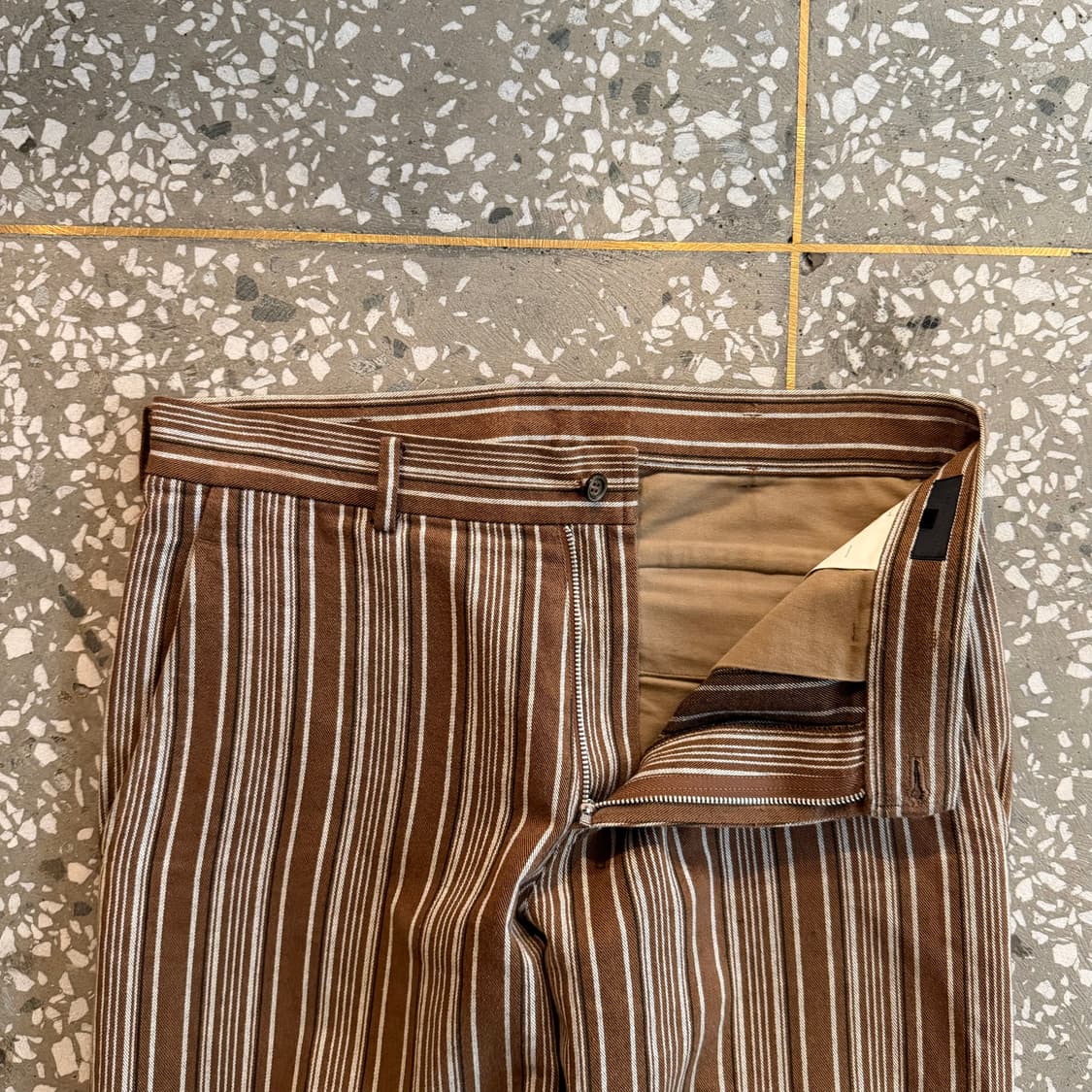 00s 꼼데가르송 옴므 스트라이프 팬츠 상품이미지4