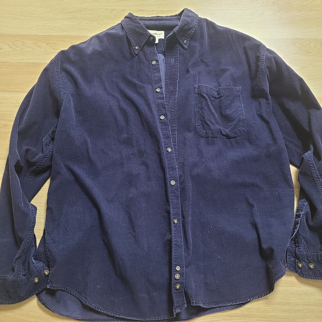 코듀로이 골덴 셔츠 XL 상품이미지1