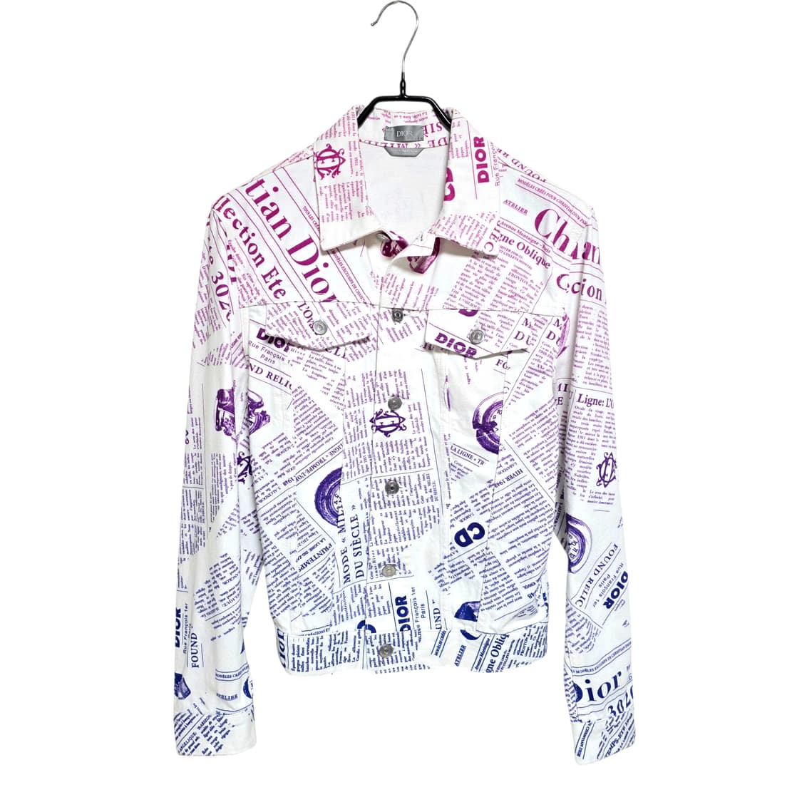 디올 다니엘 아샴 뉴스페이퍼 데님 자켓 상품이미지1