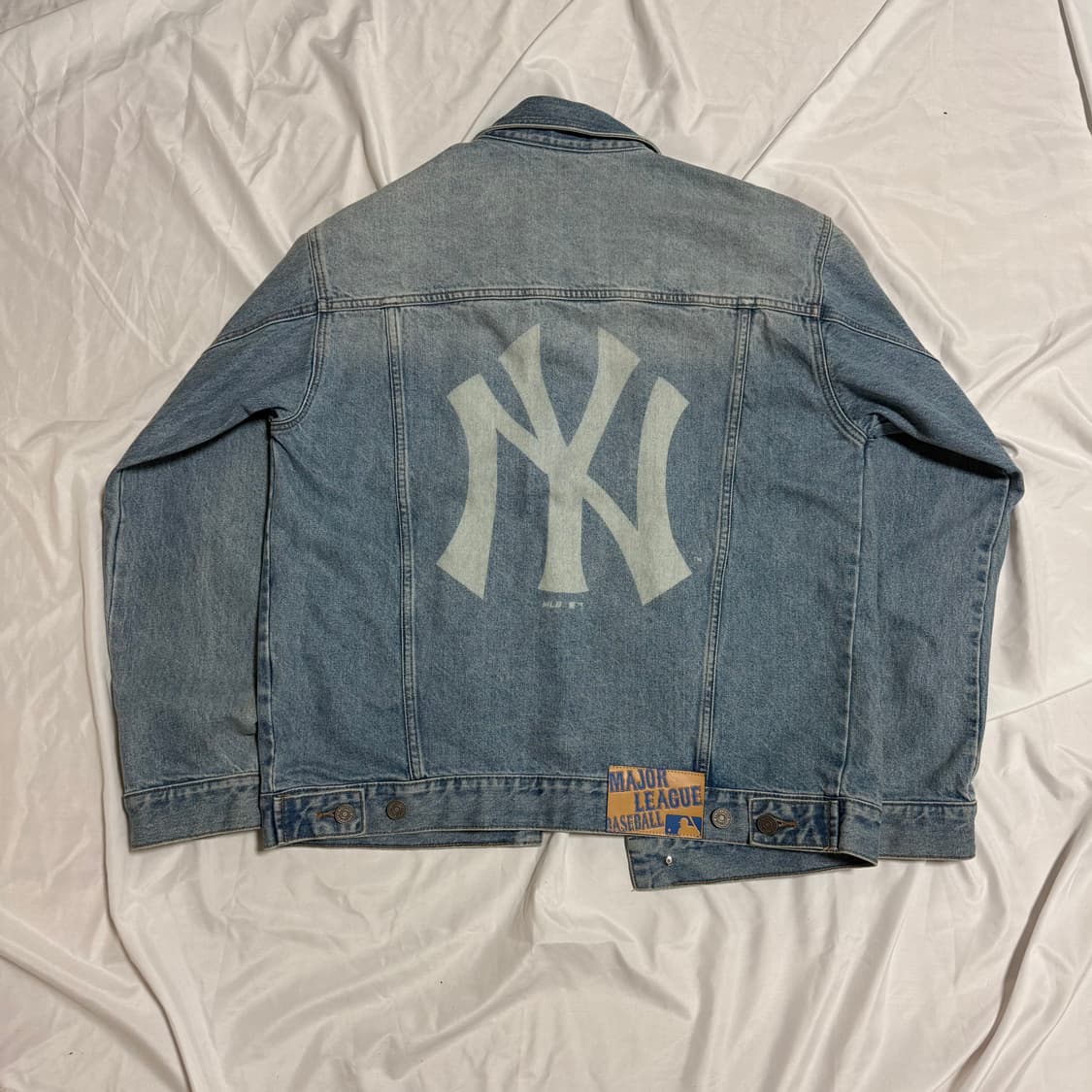 MLB 빅로고 데님자켓 NY 상품이미지6