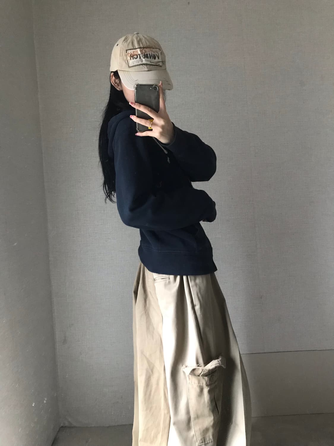 폴로 블랙 투웨이 후드집업 상품이미지2