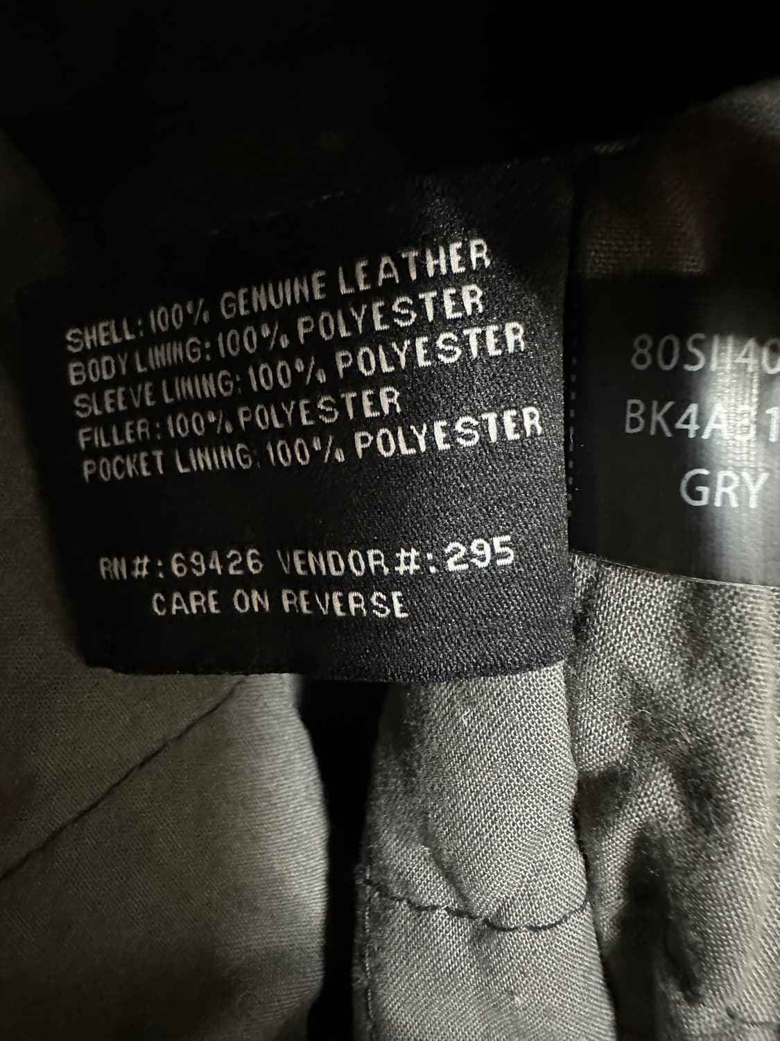 Black ribet 실버 라이더 레더 자켓 상품이미지7