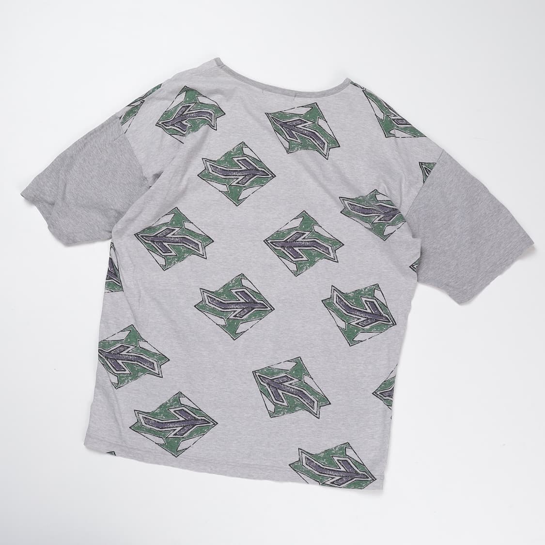 Issey miyake 80's 프린팅 하프 티셔츠   상품이미지5