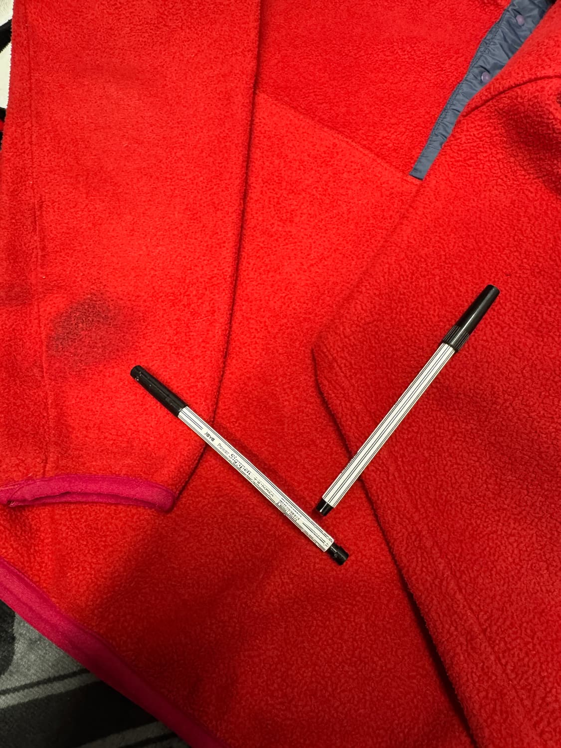 파타고니아 신칠라 스냅 티 풀 오버 레드 블랙 메이드 인 자메이카 상품이미지9