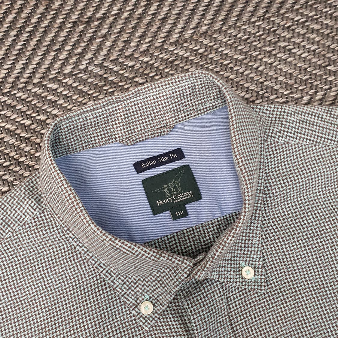 헨리코튼 긴소매 셔츠 남자105 상품이미지2