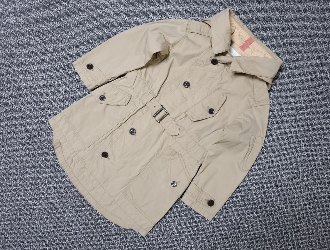 [무료배송][6Y/116cm]버버리 키즈 야상 트렌치 코트 자켓 상품이미지3