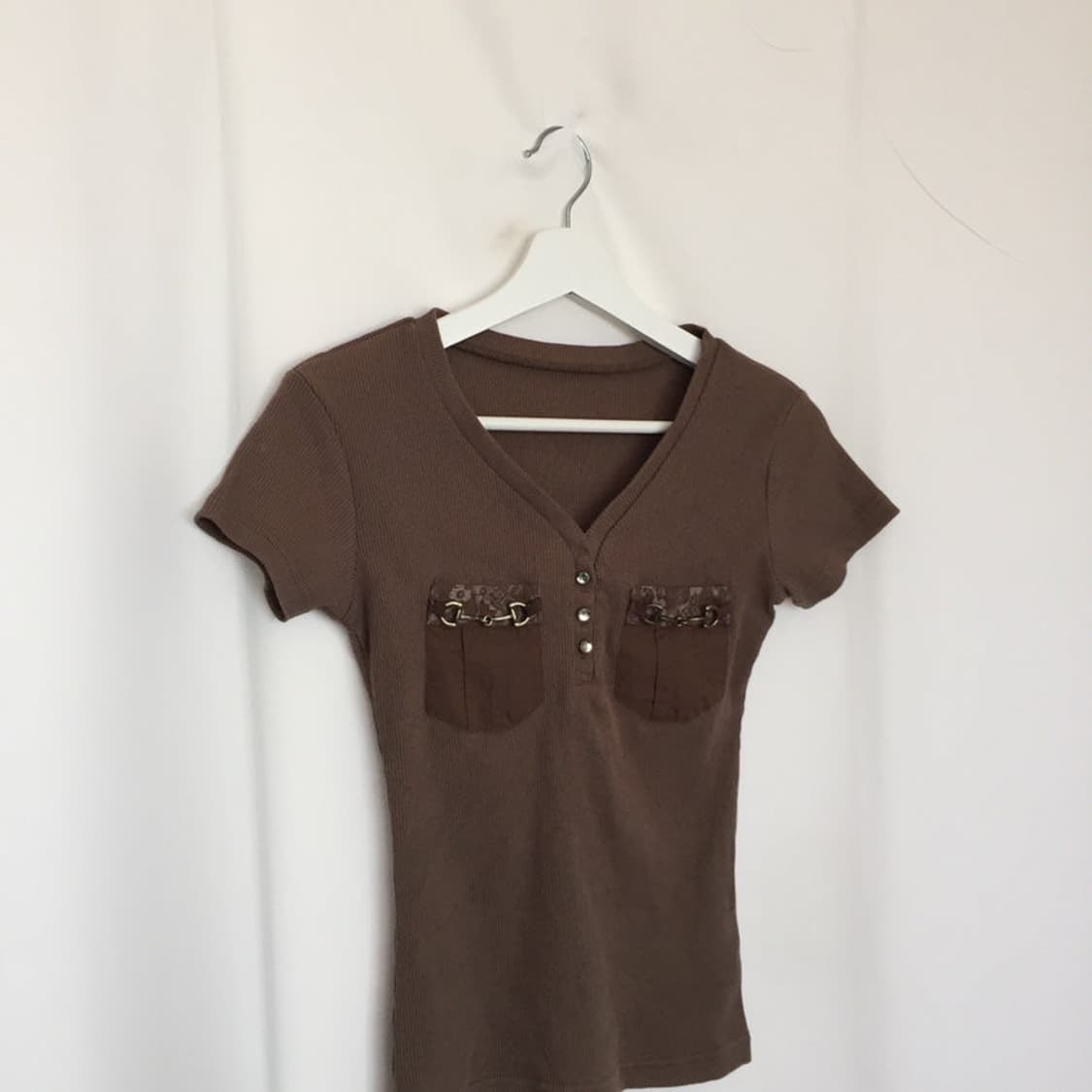 634. grunge mood short-sleeve shirt 상품이미지3