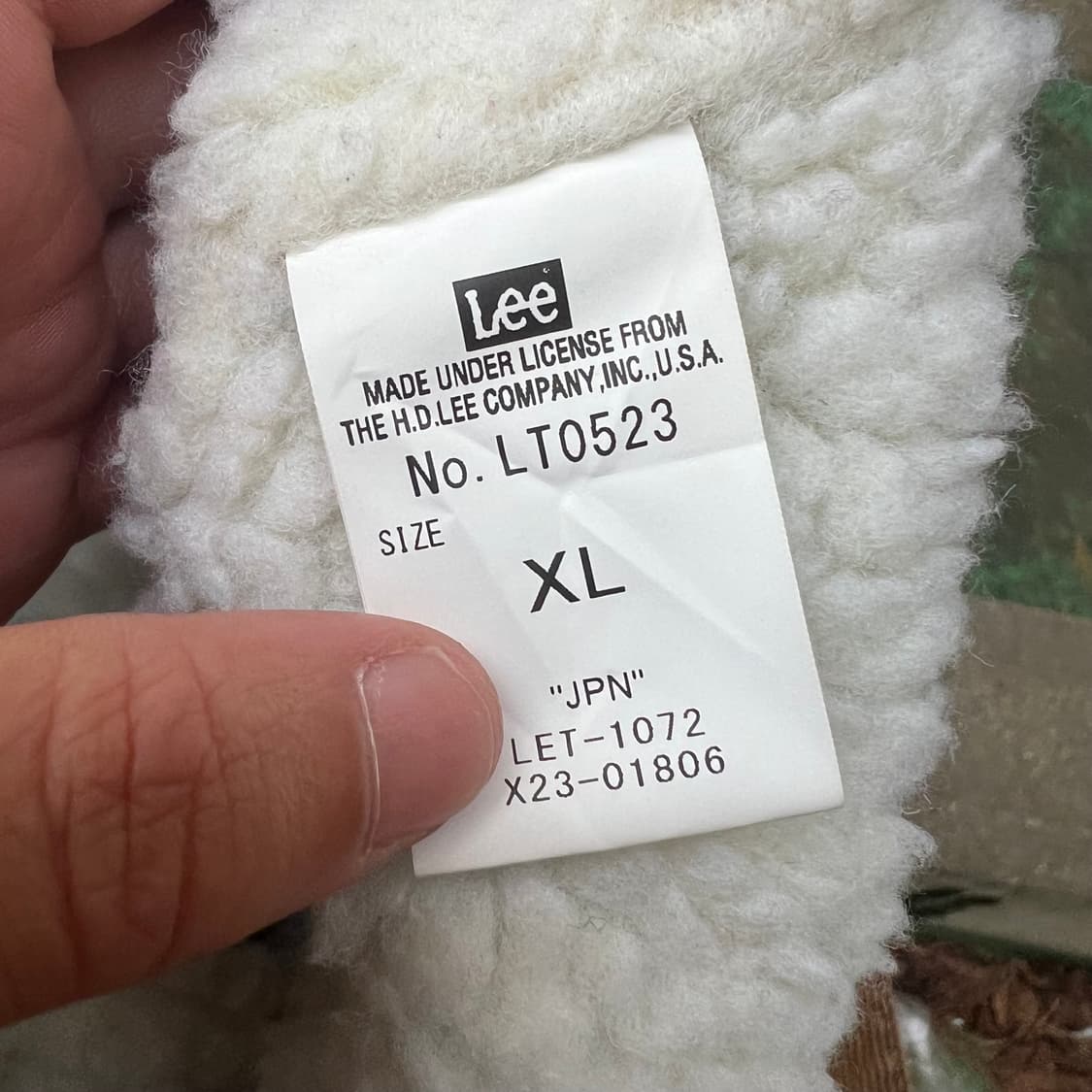 Lee 스톰라이더 코듀로이 쉐르파 자켓 상품이미지8