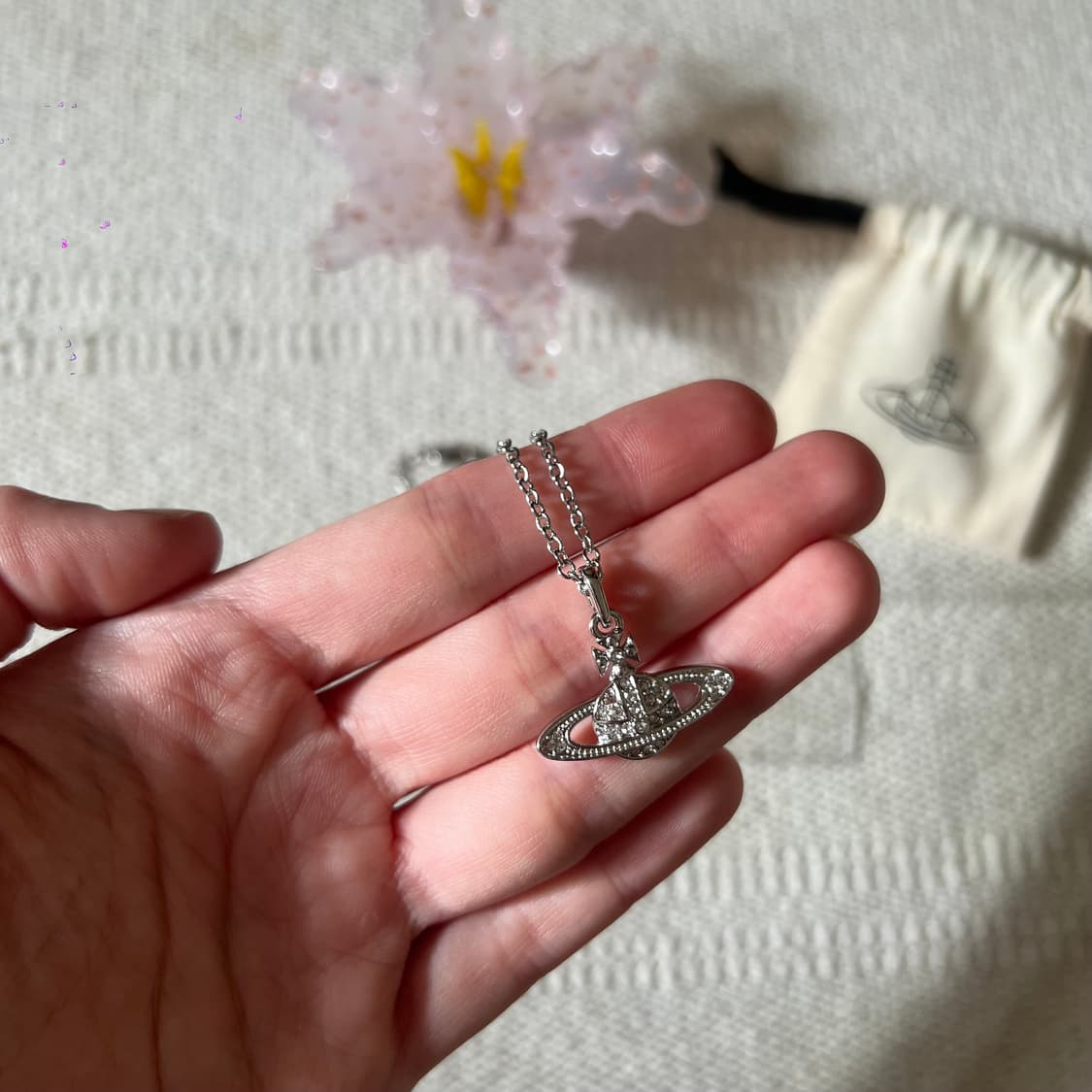 비비안웨스트우드 미니 바스 릴리프 네크리스 상품이미지5