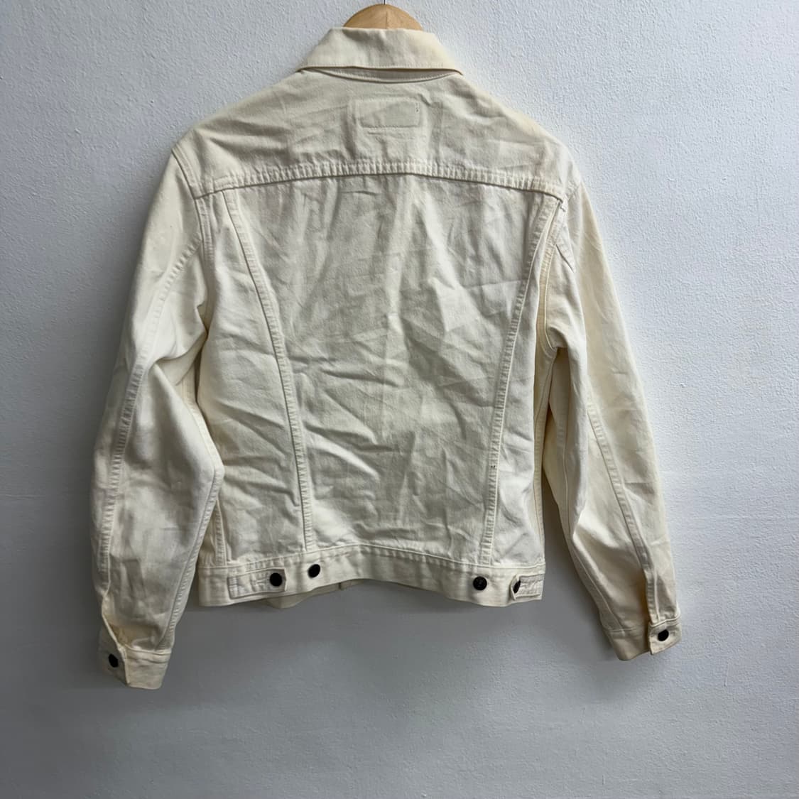 Japan 93S Leivs 리바이스  데님 자켓 아이보리 40 상품이미지4