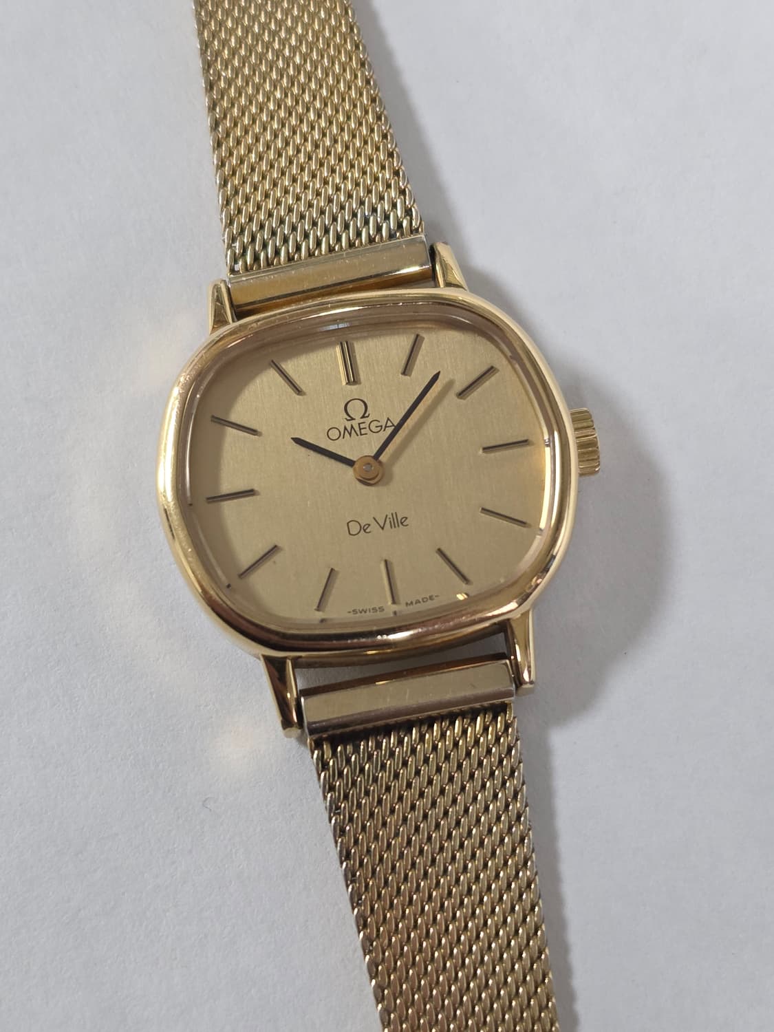 오메가 시계 빈티지 OMEGE 드빌 금장 수동 올제치 여성용 26미리 상품이미지2