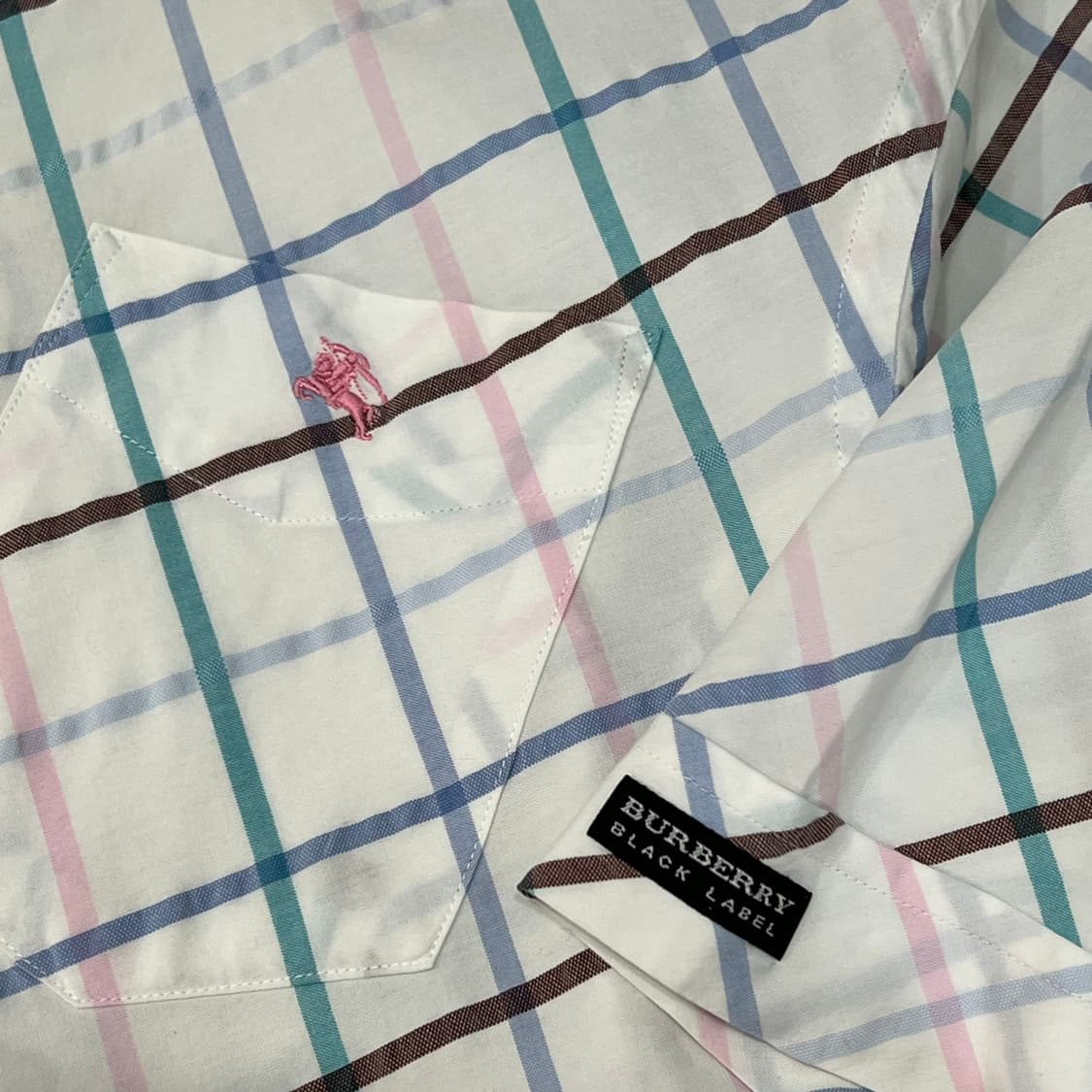  버버리 블랙라벨 체크 셔츠 y16048 상품이미지4