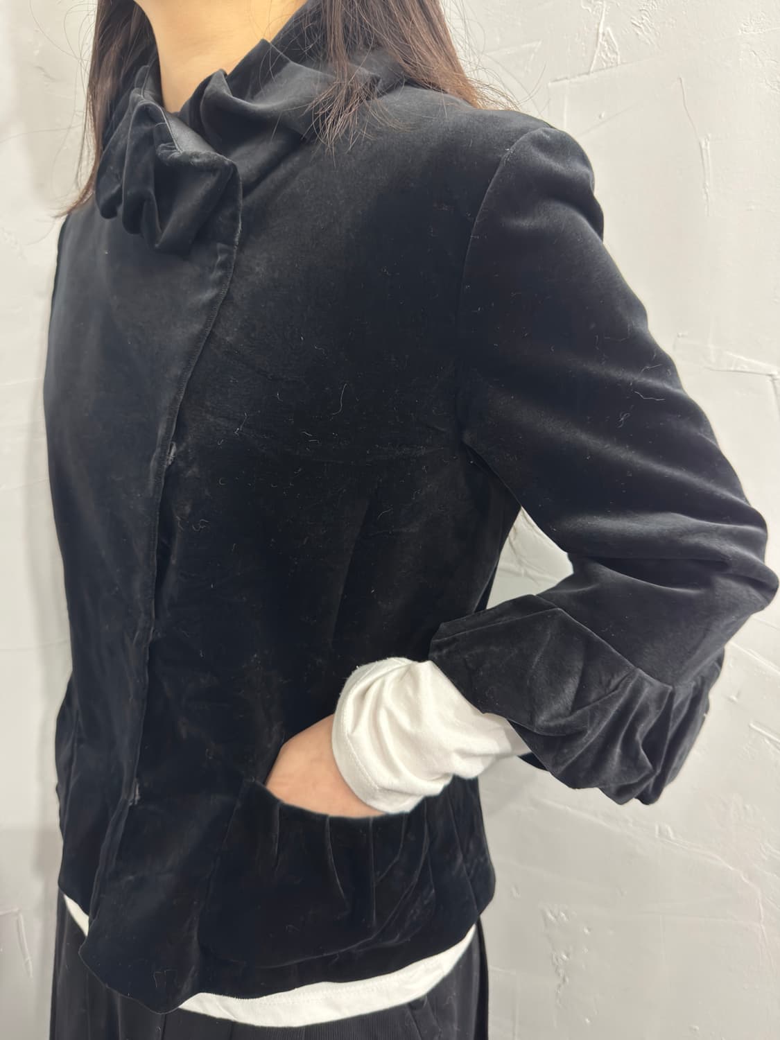 hiroko bis velvet design jacket 상품이미지3