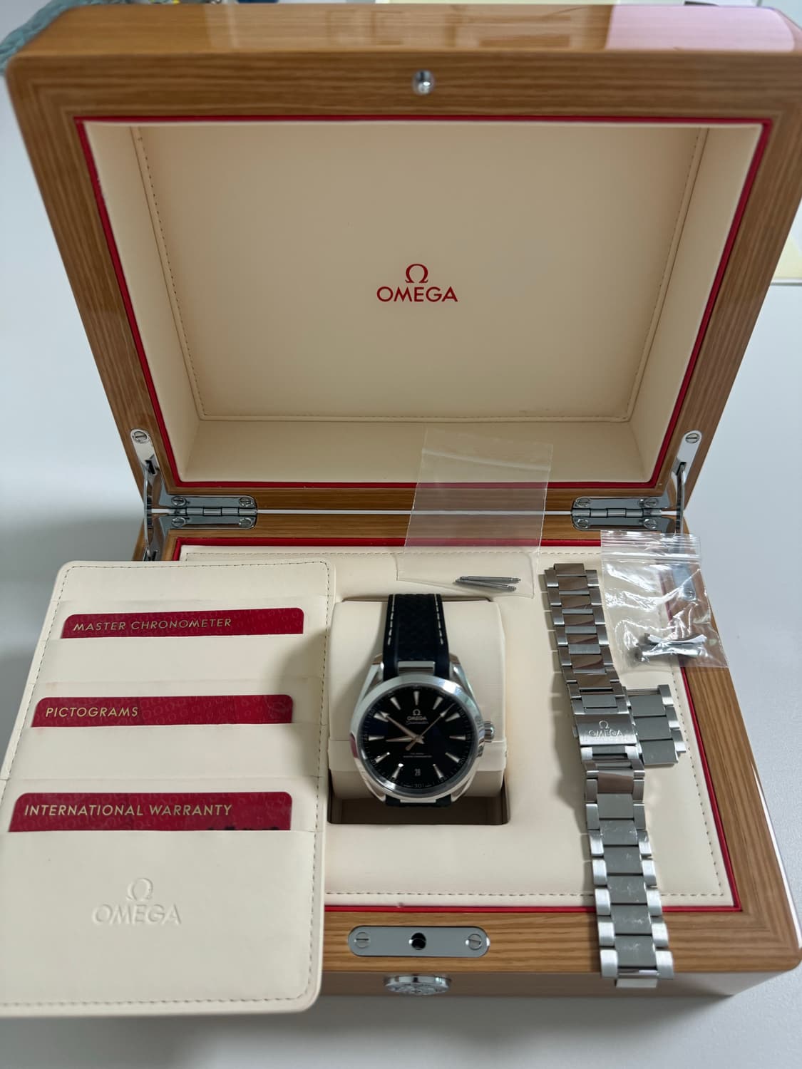 오메가 아쿠아테라 41mm 블랙 가로티크 판매 or 교환 상품이미지1