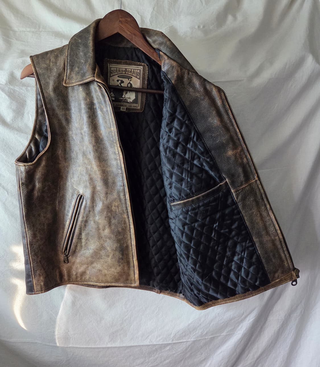 90s 셰인진스 소가죽 레더 베스트 100 상품이미지7