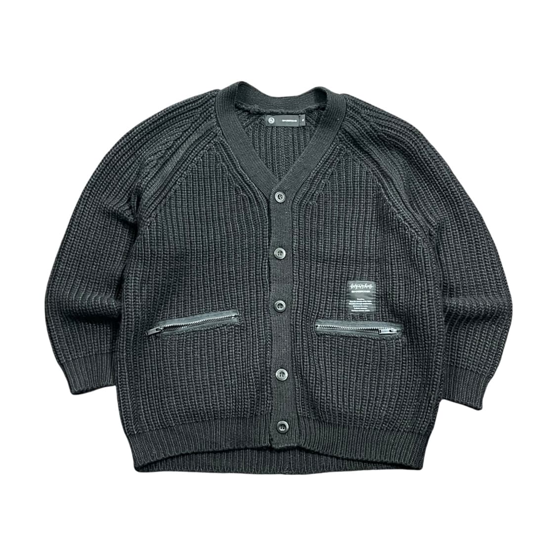 [GU × UNDERCOVER] 지유 언더커버 투포켓 니트 가디건 상품이미지1