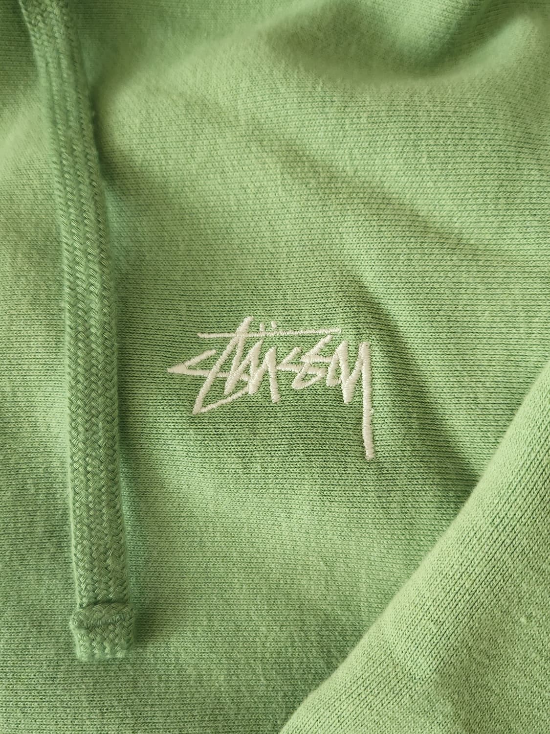 스투시 스탁 로고 후드집업 상품이미지5